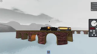 The Polar Express Goes to the North Pole! (Merry Christmas) | Tomy Testing Grounds