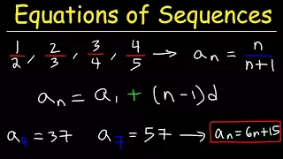 Writing a General Formula of an Arithmetic Sequence