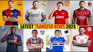 NEW CONFIRMED TRANSFERS & RUMOURS SUMMER 2024🔥 Mbappé,Gabriel Jesus,Olise,Greenwood,Modric ..✅