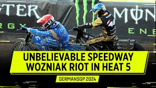 Best race of the night 🔥 Heat 5 #GermanSGP 2024 | FIM Speedway Grand Prix