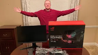 UNBOXING THE ASUS ROG STRIX XG27AQM 270Hz 1440p MONITOR!