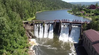 р Б Сатка ГЭС Пороги 27 06 2021г