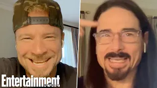 Brian Littrell & Kevin Richardson Tries To Guess Iconic Christmas Songs | Entertainment Weekly