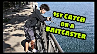 HOW TO USE A BAITCASTER??? 5 tips I taught my son.