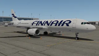 [P3D v5.2] [Vatsim] EDDM-EFHK | Finnair FSLABS A321 SL | FIN1406