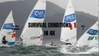 SURVIVAL CONDITIONS I Rio 2016 SAILING RACE 5 HIGHLIGHTS I REMASTERED IN 4K