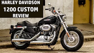 Harley Davidson 1200 Custom Review | Test Drive | QuikrCars