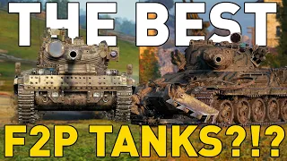 The BEST F2P Tanks in World of tanks?!?