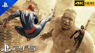 Spider-Man 2 Sandman Full Boss Fight | Immersive Realistic ULTRA Graphics Gameplay[4K 60FPS HDR]PS5
