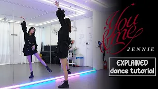 JENNIE - ‘You & Me’ Dance Tutorial | EXPLAINED + Mirrored