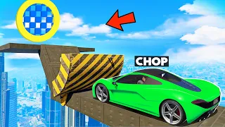 GTA 5 T20 PARKOUR CHALLENGE WITH OFFROAD VEHINCLE AND CHOP