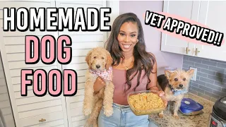 VET APPROVED HOMEMADE + HEALTHY DOG FOOD RECIPE | COOKING FOR YOUR DOG