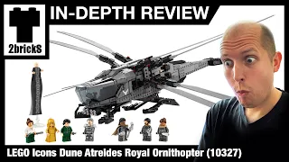 LEGO Dune Atreides Royal Ornithopter (10327) - 2bricks Review
