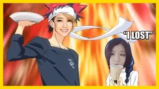 Cooking CHALLENGE with Hachu 🌭 🍔 AngelsKimi ft. HAchubby