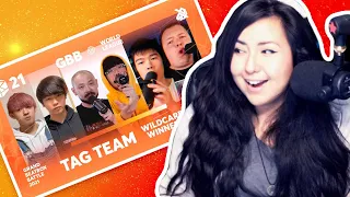 TAG TEAM MIGHT BE MY FAVORITE || TAG TEAM Wildcard Winners Announcement | GBB21: WORLD LEAGUE
