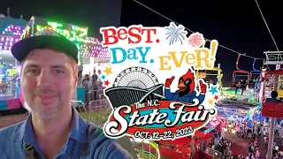 NC State Fair 2023 • Rides, Colossal Shrimp Pop, NC Public House, Exhibits, and More!