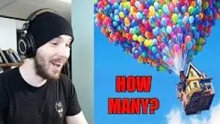 Film Theory: Pixar's Up, How Many Balloons Does It Take To Lift A House Reaction!