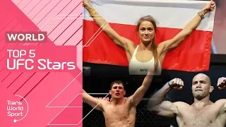 Top 5 UFC Stars on Trans World Sport