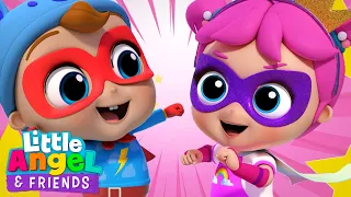 Princess Heroes to the Rescue! Playtime Stories for Girls | Little Angel And Friends Kid Songs