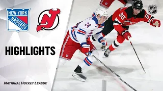 Rangers @ Devils 4/18/21 | NHL Highlights