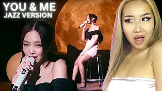 SHE'S MESMERISING! 😍JENNIE - ‘You & Me (Jazz ver.)’ LIVE CLIP | REACTION/REVIEW