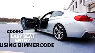 Coding Easy Seat Entry With BIMMERCODE