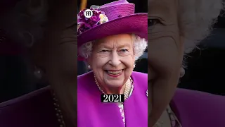 Queen Elizabeth II through the years incredible timelapse #shorts #queen #royals