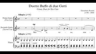 Gioacchino Rossini - Duetto buffo di due gatti