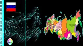 Musical map of Russia -  midi art [drawing]