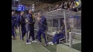 SWEDEN - AZERBAIJAN 2001 (first international goal for zlatan ibrahimovic)