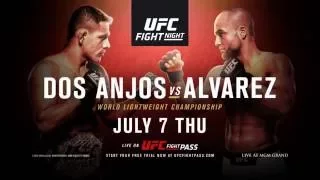 Dos Anjos vs Alvarez: July 7 - Only on UFC FIGHT PASS