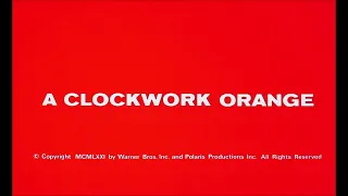 A Clockwork Orange (1971) - Title Sequence