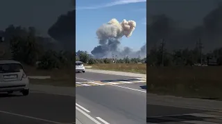 Взрывы в оккупированном Крыму
