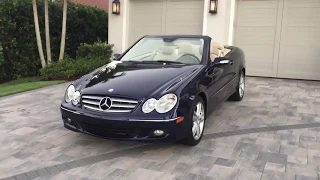 2008 Mercedes Benz CLK 350 Convertible Review and Test Drive by Bill - Auto Europa Naples