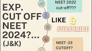 NEET 2024 EXPECTED CUT-OFF (J&K)#neet2024 #cutoff #mbbs #college #jammukashmir