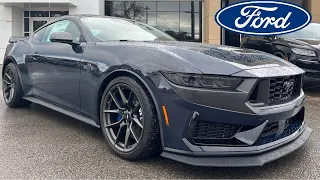 2024 Ford Mustang Dark Horse Premium Coupe 700A 5.0L V8 w/ 500hp in Blue Ember Metallic Walk-Around