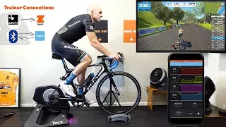 Using Multiple Indoor Training Apps Simultaneously // TACX Neo