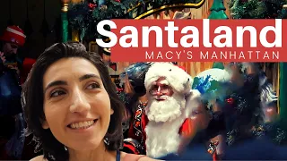 Macy's Santaland: Exploring Christmas in Manhattan (NYC in December)