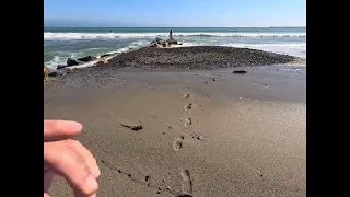 Metal detecting 2 beaches ￼