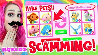 How I Went UNDERCOVER To *SCAM* My LEGENDARY UNICORN in Adopt Me! THEY FELL FOR IT! (Roblox)