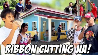 TAPOS NA!! SAKSIHAN ANG RIBBON CUTTING SA BAHAY NILA SAMANTHA!!