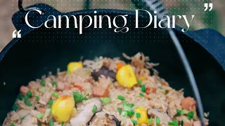 Camping Diary|巨巨巨好吃的铸铁锅板栗焖饭