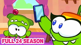 Om Nom Stories 🟢 All Episodes Compilation (FULL 24 season) 🟢 Cartoon for kids Kedoo Toons TV