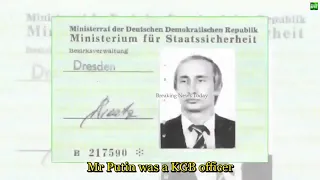 368 Breaking News   Putin's Stasi spy ID found in Germany