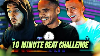 3 Producers Make The Hardest Drill Beat In 10 Minutes!!