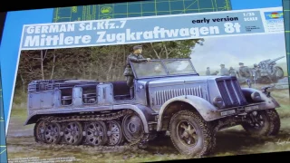 Trumpeter's 1/35 Sdkfz 7 Early Version: Part One