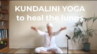 20-minute kundalini yoga to heal the lungs | New Lungs & Circulation Kriya | Yogigems