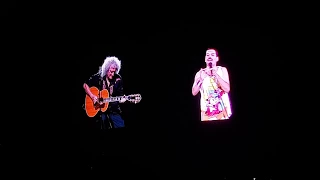 Brian May - Hungarian Song & Love of My Life - Live in Budapest with Freddie on screen