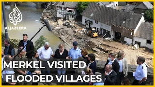 Merkel describes German flood devastation as ‘terrifying’