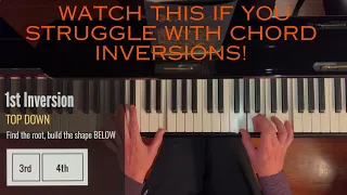 Finally, I can play chord Inversions in time! I have no idea, why no teacher told me this!? 🎹